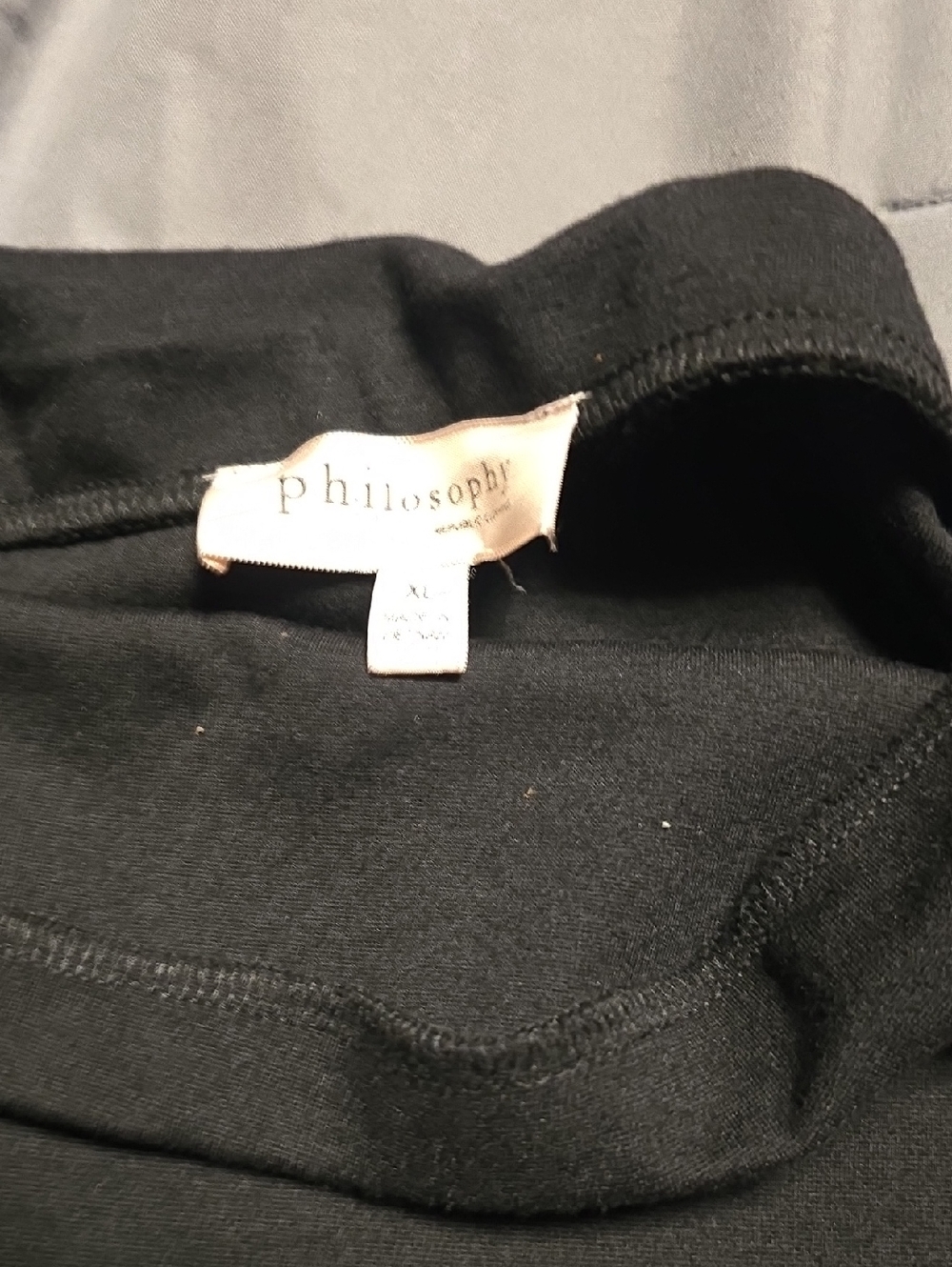 Philosophy Black Skirt